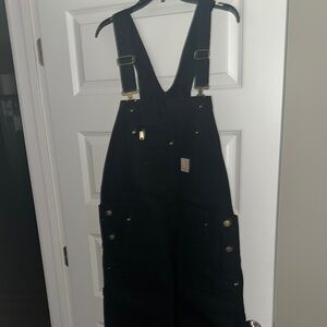 Carhartt Black Bib Overalls